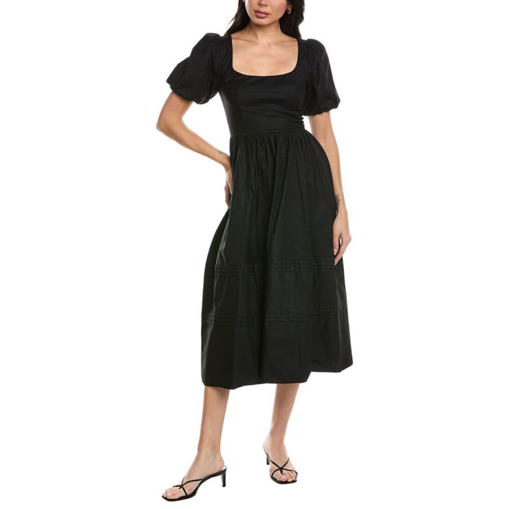 Seraphina Womens  Short Sleeve Midi Dress